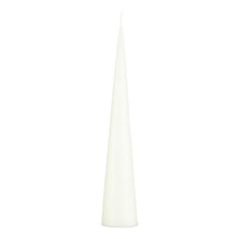 Load image into Gallery viewer, Ester and Erik Cone Candle - White