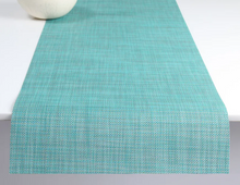 Load image into Gallery viewer, Mini Basketweave Table Runner - TURQUOISE