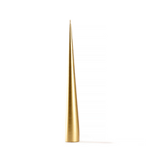 Load image into Gallery viewer, Ester and Erik Cone Candle - Gold
