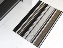 Load image into Gallery viewer, Mixed Stripe Shag Mats - Luxe

