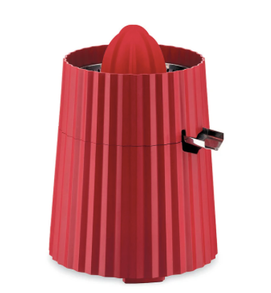 Alessi juicer - Plissê collection (Red)