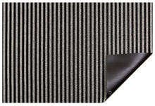 Load image into Gallery viewer, Breton Stripe Shag Mat - Tuxedo
