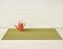Load image into Gallery viewer, Skinny Stripe Shag Mat - Citron
