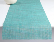 Load image into Gallery viewer, Mini Basketweave Table Runner - TURQUOISE

