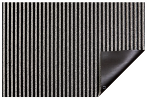 Breton Stripe Shag Mat - Tuxedo